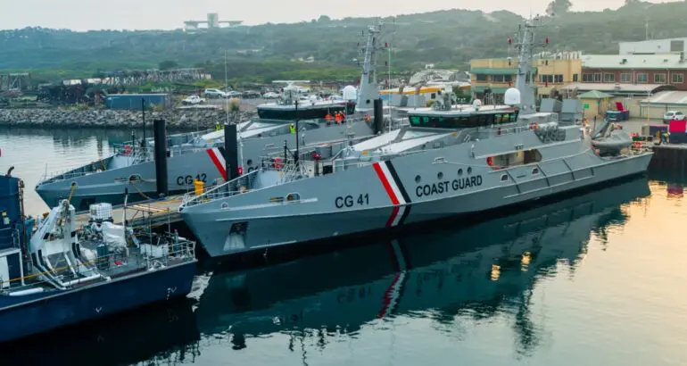 Trinidad & Tobago commissions two new patrol boats