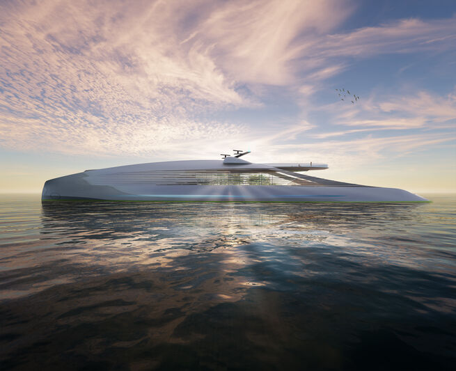 3DLX’s zero-emission VY.01 yacht concept
