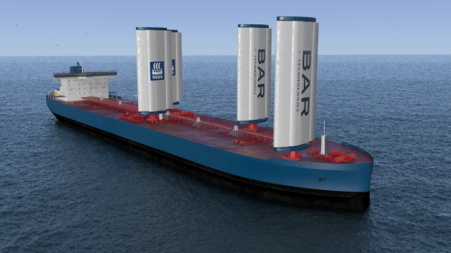 The wind beneath bulk carriers