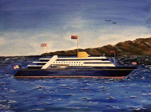 Royal Yacht Britannia Reimagined