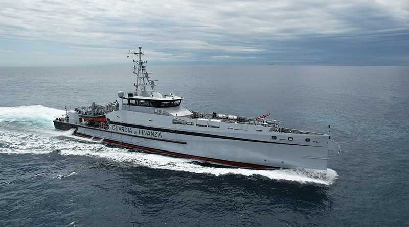 Guardia di Finanza takes delivery of new flagship