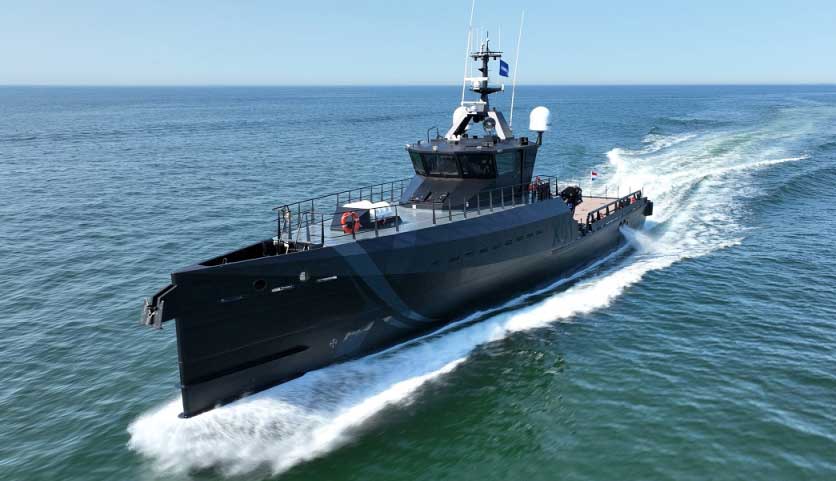 Royal Navy receives new trials and autonomy development ship