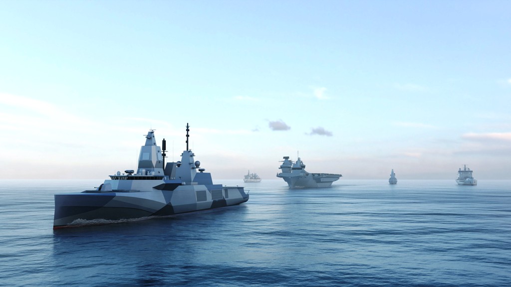 BAE Systems showcases adaptable strike frigate concept