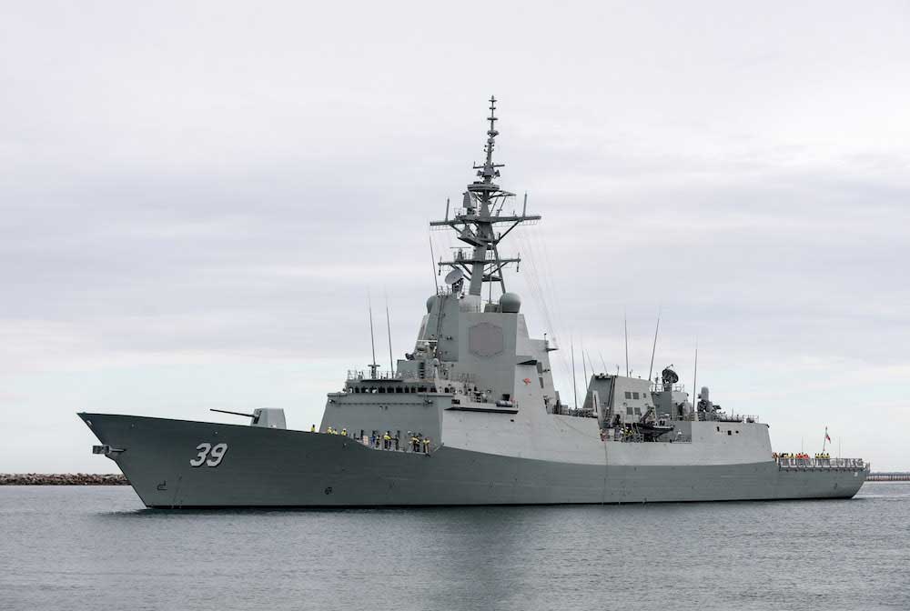 Hobart-Class Guided Missile Destroyer (DDG)