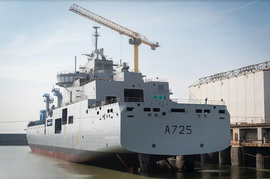 First BRF for Marine Nationale, Jacques Chevallier, commences sea trials