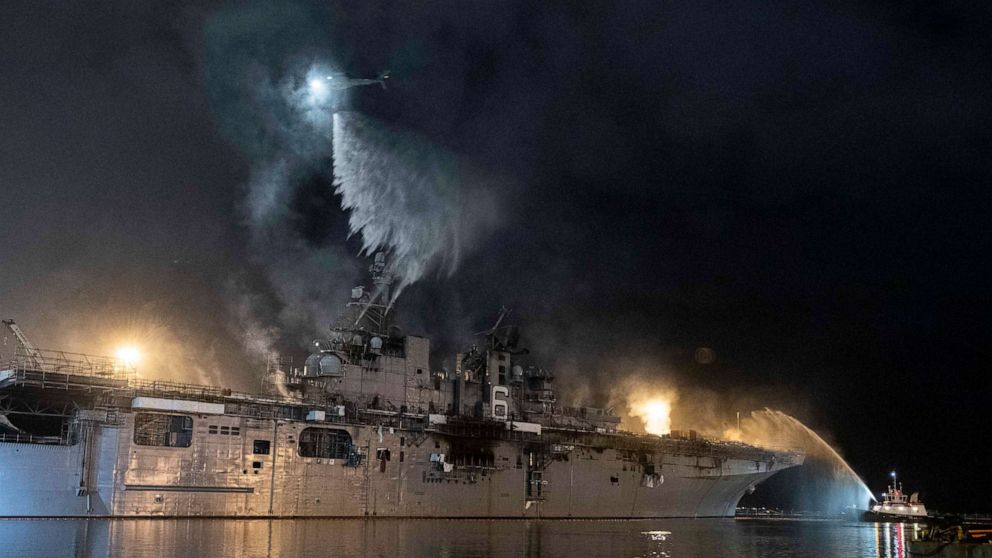Not enough being done to prevent fires on US Navy vessels