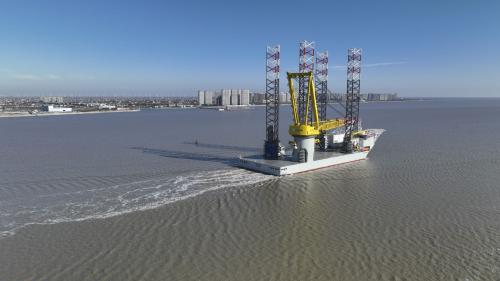 Jack-up giant ready for next-gen offshore wind farms