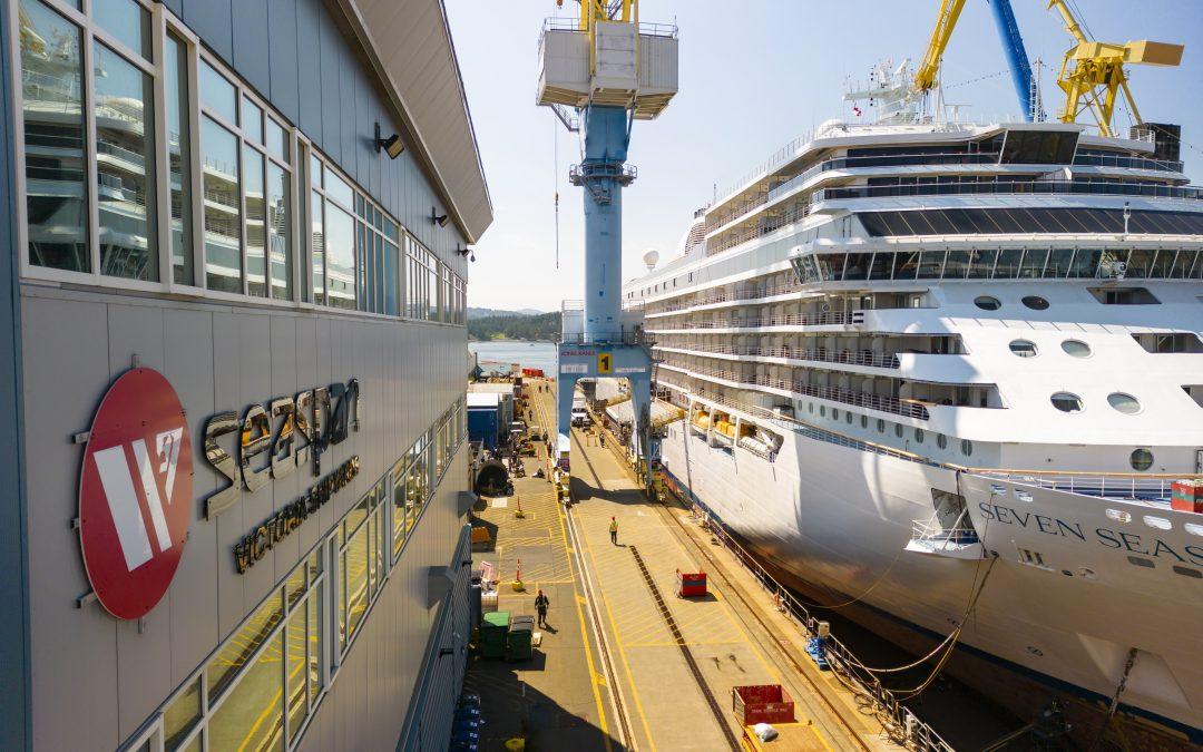 Seaspan celebrates return of cruise ship activity