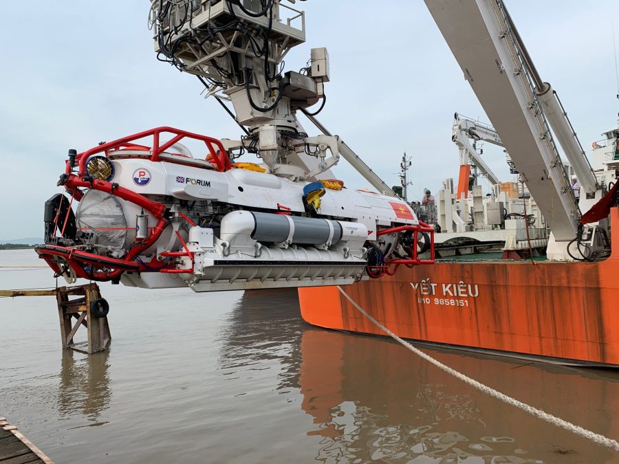 FET’s LR11 submarine rescue vehicle was put through its paces in trials with the Vietnamese Navy