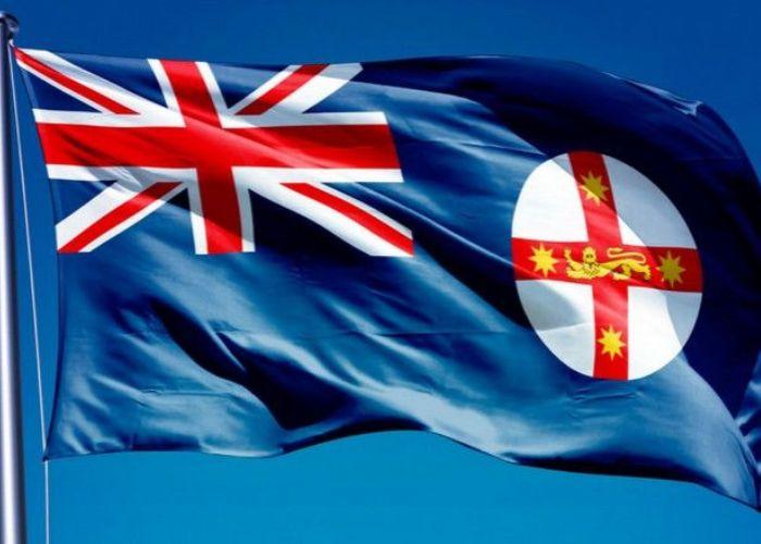 Australian New South Wales Flag 