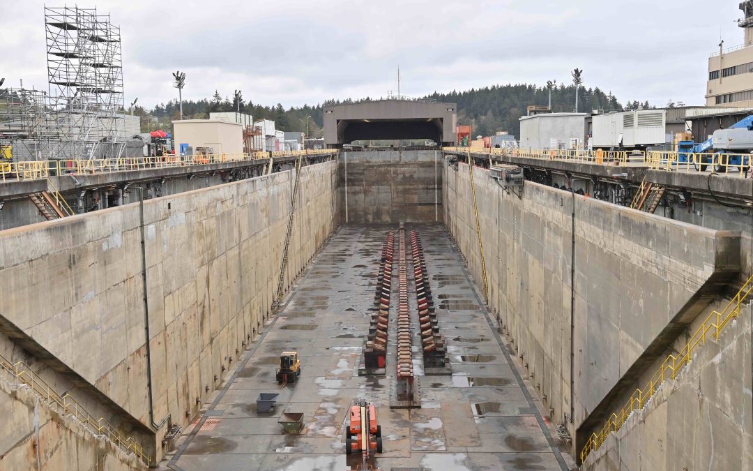Bangor dry dock recertifies, following seismic mitigation work