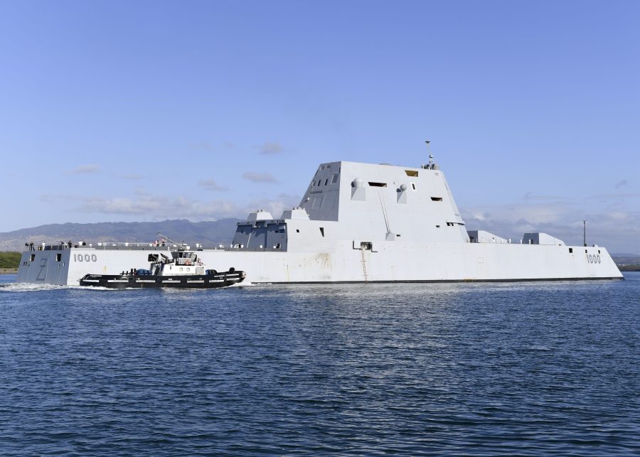 USS Zumwalt is to be modernised with the conventional prompt strike weapon system