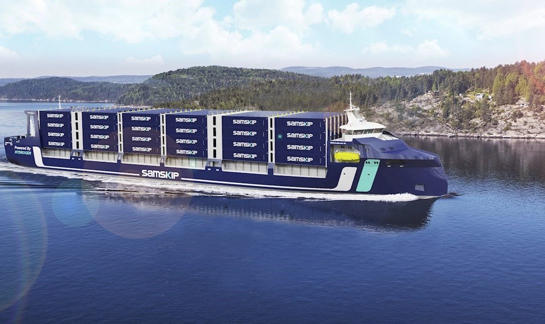 ABB powers Samskip’s new hydrogen-fuelled container vessels