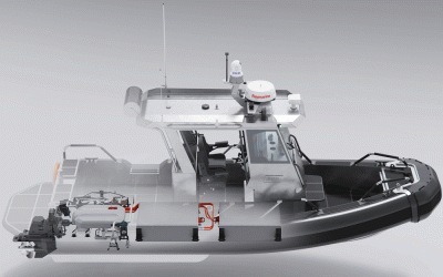 SAFE Boats unveils electric patrol craft