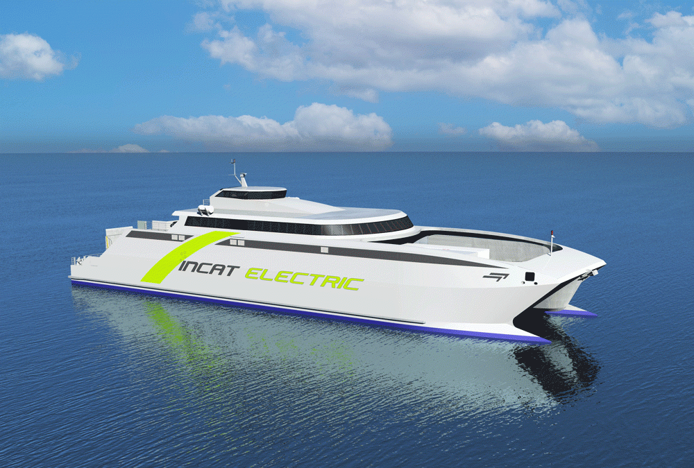 Aero sector inspires Incat’s e-ferry plans