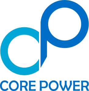 Core Power Logo Blue