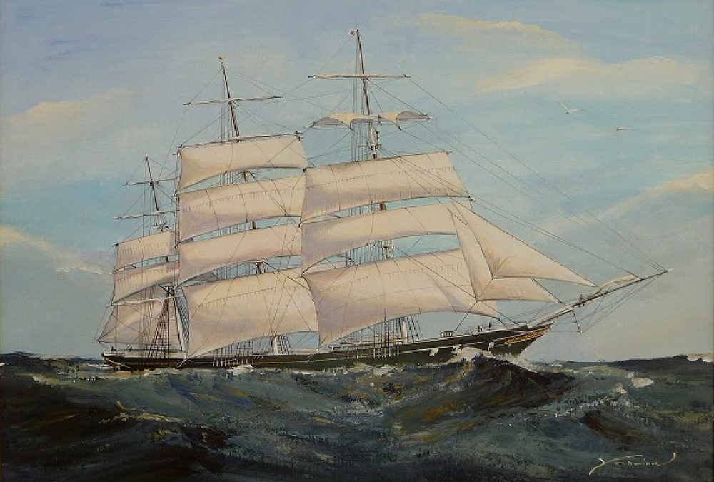 Tea clippers and Iron Ship Rules – Bernard Waymouth (1824-1890)