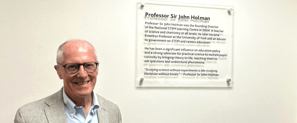 STEM Learning honours founding director Professor Sir John Holman
