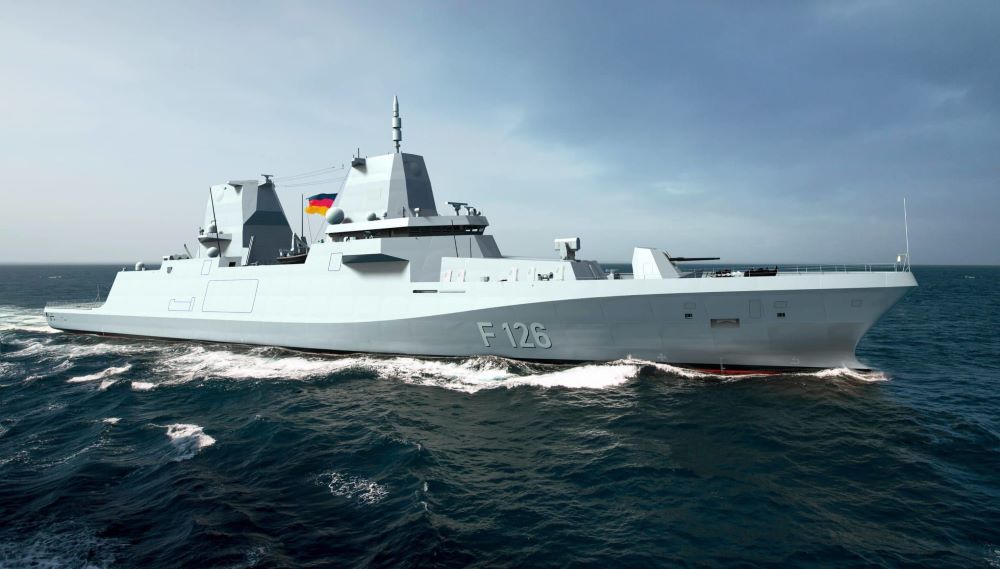 Keel laid for German Navy’s first F126 frigate as two more vessels ordered