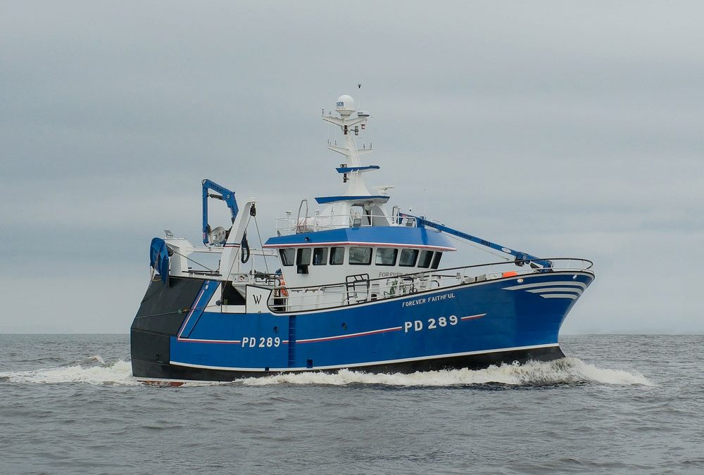 Macduff delivers North Sea prawn trawler ‘Forever Faithful’ MkII