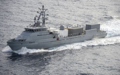 Swarming attacks and uncrewed vessels: new challenges to warship survivability