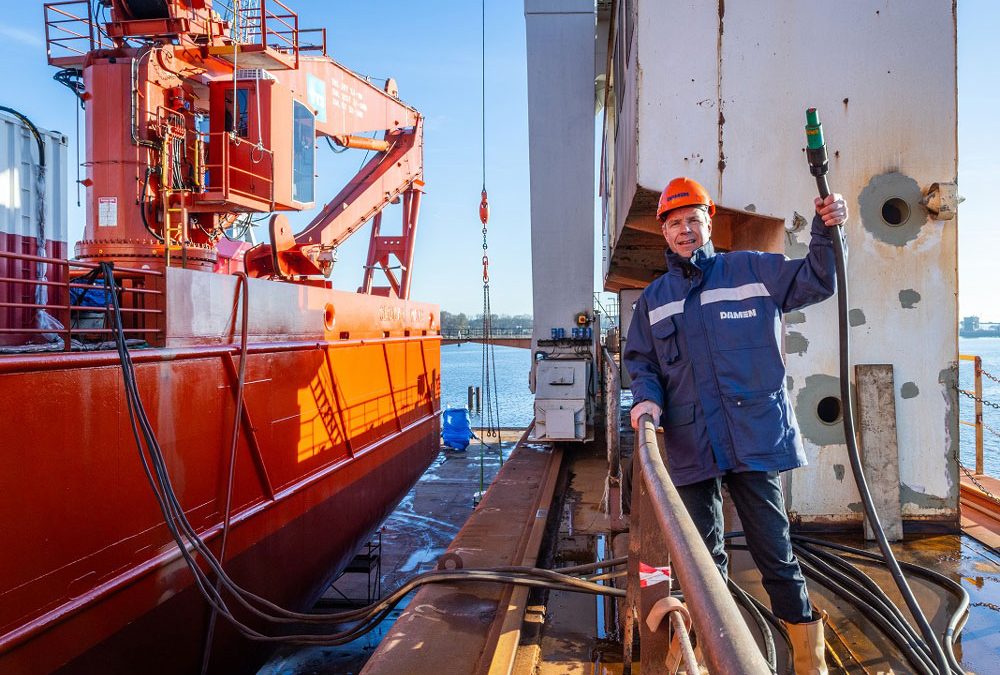 Damen repair division invests further in sustainability