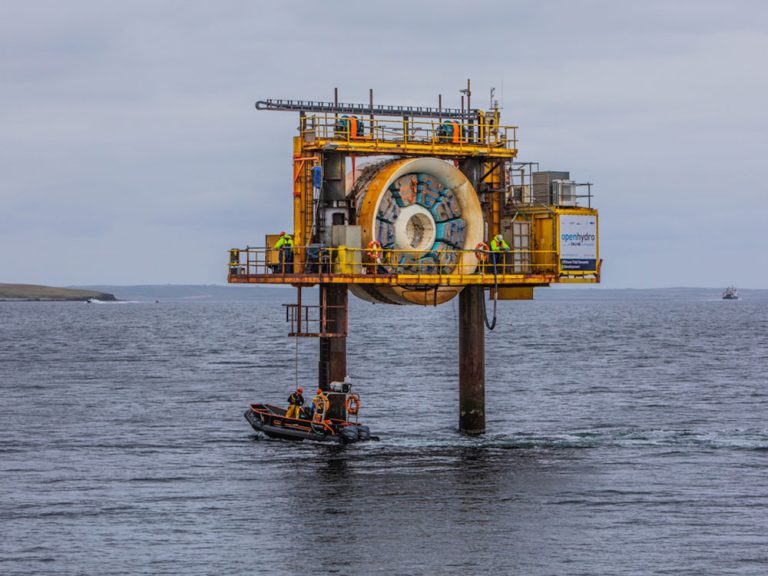 Ocean Kinetics and Green Marine UK complete OpenHydro Decommissioning at EMEC CREDIT Colin Keldie RS