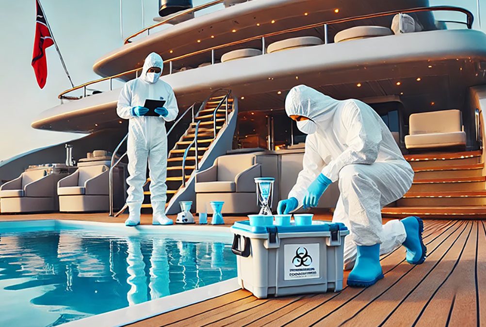 New test kit to detect yacht hot tub hazards