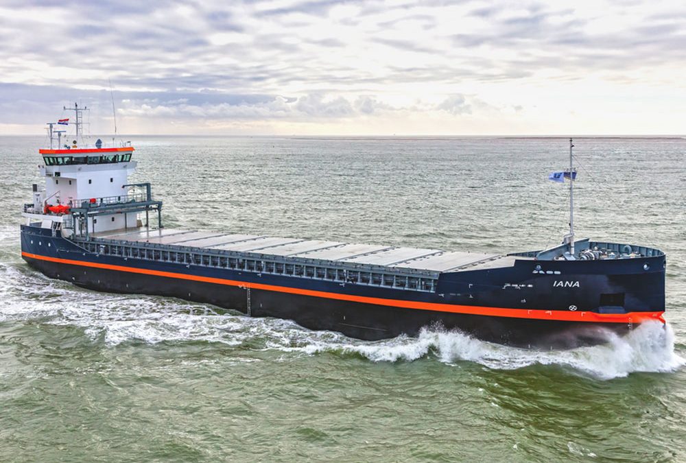 MV ‘Iana’ prepped for sustainable short-sea sailings