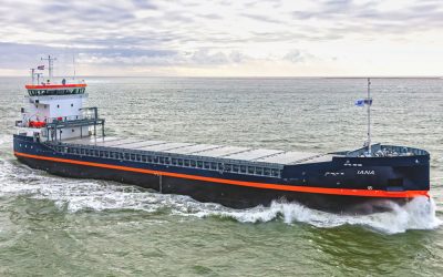 MV ‘Iana’ prepped for sustainable short-sea sailings