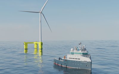 UK consortium unveils floating wind installation vessel concept