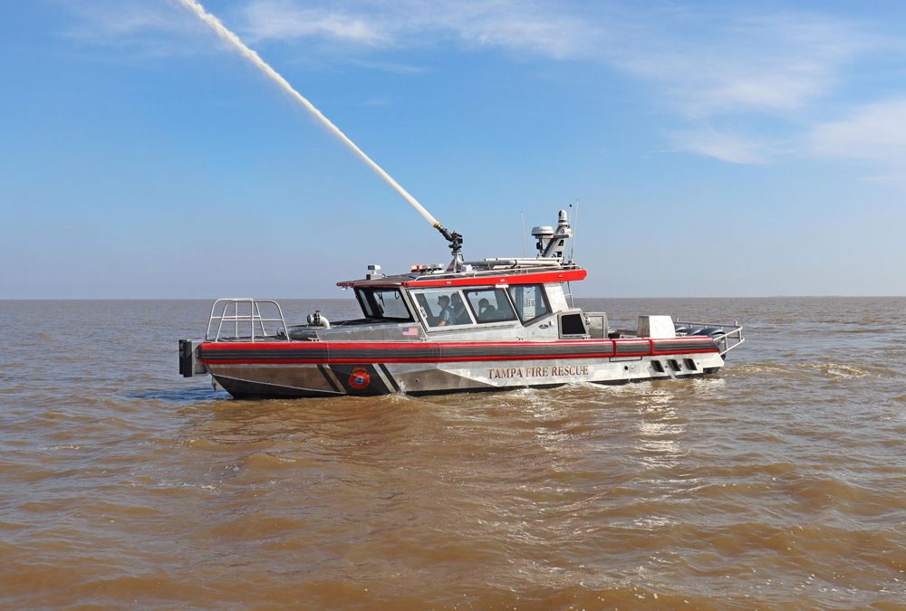 Metal Shark fireboat to boost safety in Tampa Bay