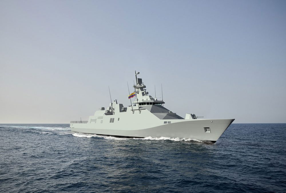 Frigate-building first for Colombia