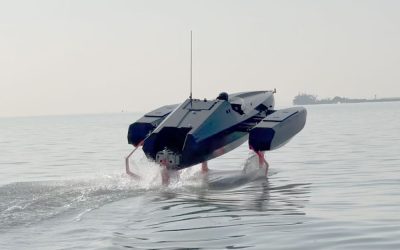 Foiling into ferry territory
