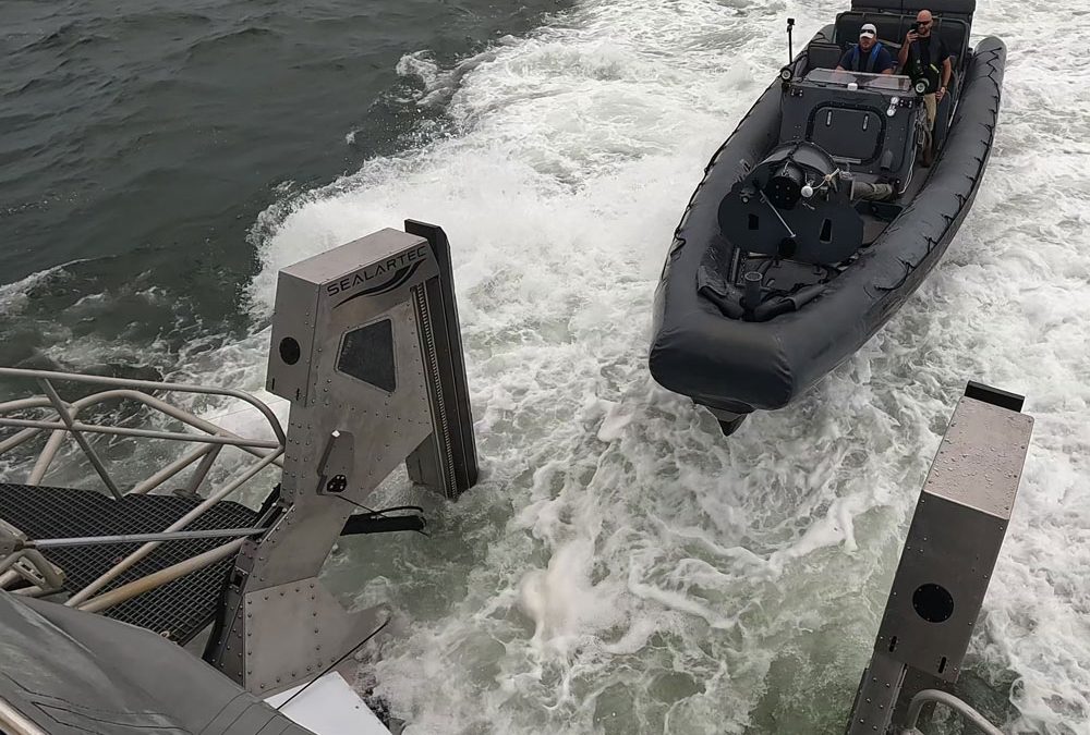 The USV launch and recovery ‘missing link’